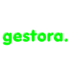 Bright green Gestora logo with tagline "Structure. Strategy. Success." representing bookkeeping, AI-powered marketing, and business planning services for small businesses.